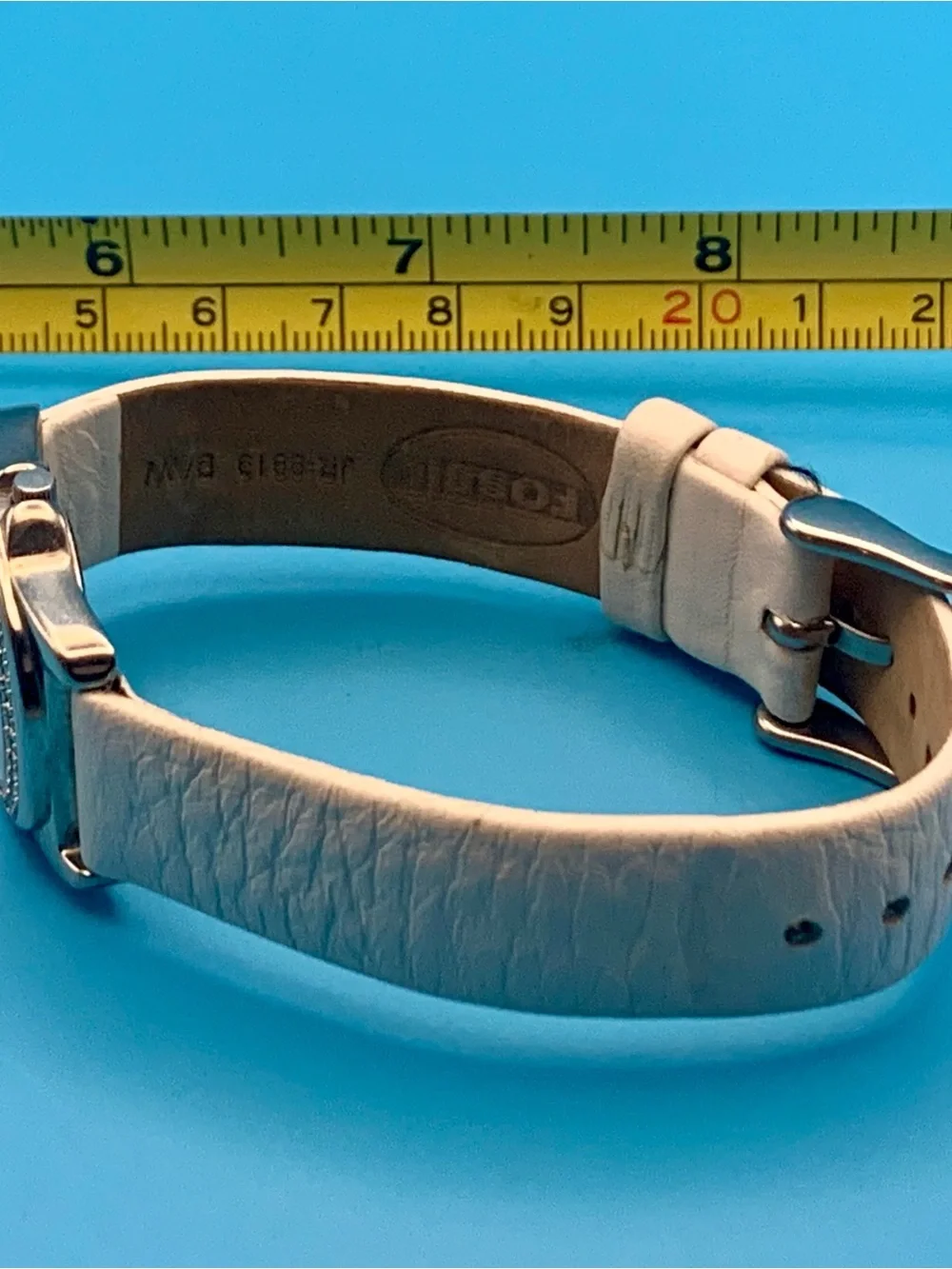 RELIC By FOSSIL ZRWL41000 Women’s Wristwatch  MOP Dial Crystals Working New Batt